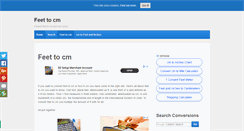 Desktop Screenshot of feettocm.com